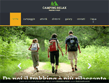 Tablet Screenshot of campingrelax.it